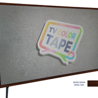 TV Color Tape® customizable wood grain vinyl wrap for sony lg samsung frame bezel 65 55 50 43 42 32